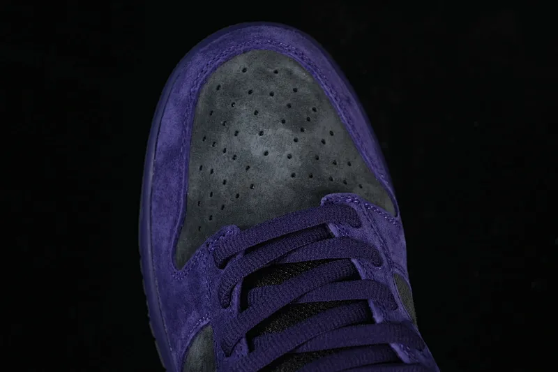 All categories Nk SB Dunk Series Nk SB Dunk Low low-top sneakers C version Supreme x Nike Dunk SB Dunk Low joint gray and purple low-top casual skateboard shoes HQ8487-500